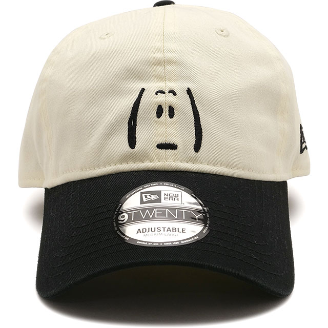 樂天商城 - ニューエラ キャップ NEW ERA CAP ピーナッツ スヌーピー 2トーン [14865367 SS26] 9TWENTY PEANUTS 2TONE メンズ・レディース ユニセックス 帽子 コラボ サイズ調整可能 ホワイト系 クロームホワイト/ブラック 正規取扱店
