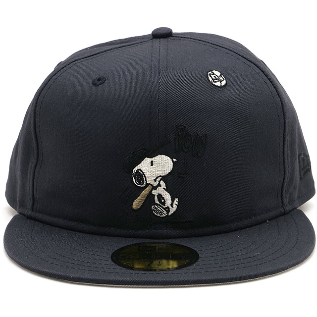 樂天商城 - 【最大100%ポイントバック】ニューエラ キャップ NEW ERA CAP ピーナッツ スヌーピー [14865372 SS26] 59FIFTY SB PEANUTS メンズ・レディース ユニセックス 帽子 コラボ ブラック フェイデッドブラック 正規取扱店