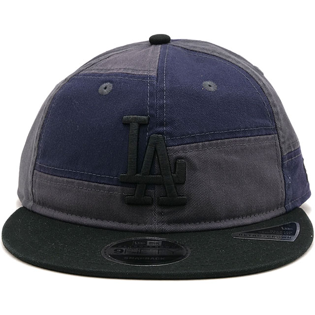 ニューエラ キャップ NEW ERA CAP ロサンゼルス・ドジャース パッチワーク  RC 9FIFTY LOSDOD PATCHWORK メンズ・レディース ユニセックス 帽子 MLB サイズ調整可能 グレー系 グラファイト/ナイトシフトネイビー 正規取扱店