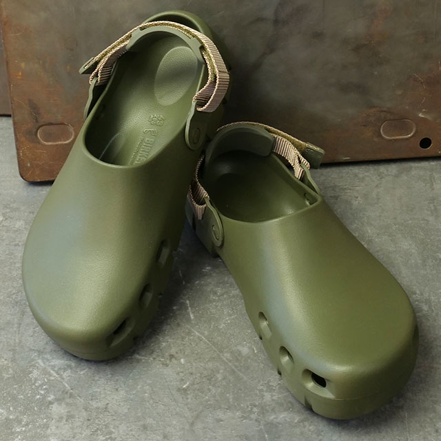 【最大100%ポイントバック】BIRKENSTOCK ビルケンシュトック サンダル メンズ ビルキフロー テック ループ [1030473 SS26] BIRKI FLOW TECH LOOP 靴 ドイツ製 コンフォートサンダル カーキグリーン KHAKI/GRAY-TAUPE | EVA 正規取扱店