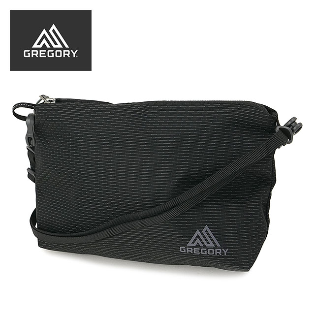 樂天商城 - GREGORY グレゴリー ショルダーバッグ ナノ クロスボディポーチ [1581579974 SS26] 0.8L NANO CROSS BODY POUCH メンズ・レディース ユニセックス 鞄 サコッシュバッグ 黒 オプティックブラック 【メール便可】 正規取扱店