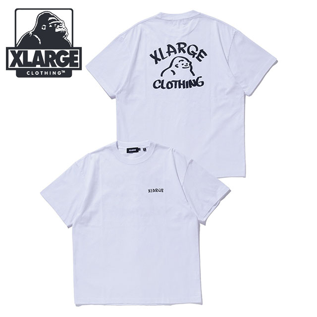 樂天商城 - 【最大100%ポイントバック】XLARGE エクストララージ メンズ ドローイング OG ショートスリーブTシャツ [101262011045 SS26] DRAWING OG S/S TEE トップス 半袖 白 WHITE 【メール便可】 正規取扱店