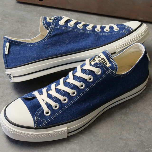 日本限定コラボ Gramicci グラミチ スニーカー メンズ コンバース オールスター J ヘンプ デニム ローカット [31317930 SS26] CONVERSE ALL STAR J HEMP DENIM OX 靴 シューズ 日本製 NAVY 正規取扱店