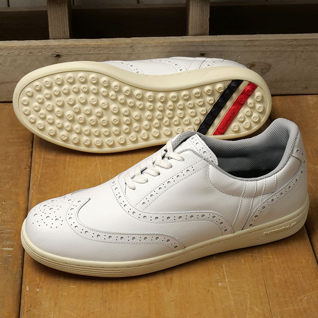 樂天商城 - 返品交換送料無料 PATRICK GOLF パトリック ゴルフ ゴルフシューズ メンズ ロアンヌカップ レザー [G3400 SS26] ROANNE-CP/L 日本製 スパイクレス ホワイト WHT 正規取扱店