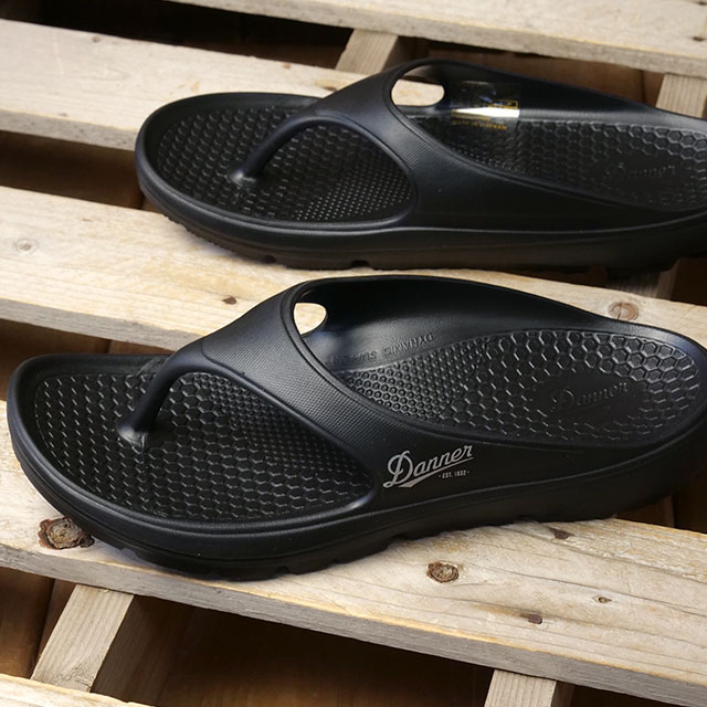 Danner ダナー サンダル ミズグモ フリップ [D826000 SS26] MIZUGUMO FLIP メンズ・レディース リラックスサンダル ビーチサンダル ブラック BLACK 正規取扱店