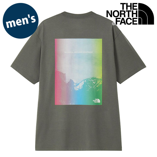 Rakuten - THE NORTH FACE ザ・ノース・フェイス Tシャツ メンズ ショートスリーブテクニカルアウトドアティー [NT32649-SP SS26] S/S Technical Outdoor Tee ユニセックス トップス 半袖 吸水速乾 バックプリント グレー スモークドパール 【メール便可】 正規取扱店