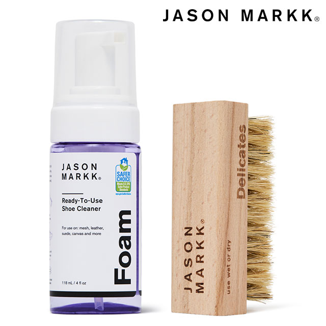 JASON MARKK ジェイソンマーク クイッククリーンキット  Quick Clean Kit シューズケア用品セット 靴磨き RTUフォームクリーナー デリケートクリーニングブラシ  正規取扱店