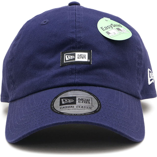 Rakuten - 【最大100%ポイントバック】ニューエラ キャップ NEW ERA CAP カジュアルクラシック ボックスロゴ ウーブンパッチ [14744740 SS26] Casual Classic BOX LOGO WPATCH MINI メンズ・レディース ユニセックス 帽子 サイズ調整可能 ネイビー ライトネイビー 正規取扱店