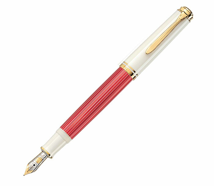 Pelikan ペリカン 特別生産品 スーベレーン M600 Red White レッドホワイト 万年筆（メール便不可）