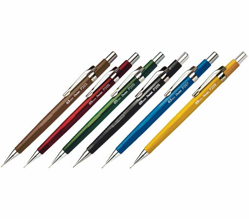 ڤƤ/Pentel󥰥顼㡼ץڥ0.3mm0.5mm0.7mm0.9mmP203/P205/P207/P209