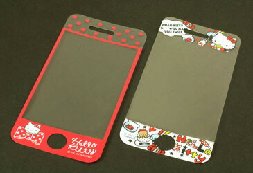 ☆SALE!!☆★SANRIO/サンリオ　iphone4/4S対応保護フィルム！ハローキティ！（リボン＆キティ）★