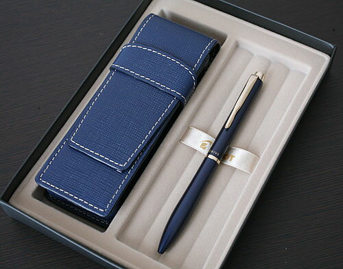 パイロット/PILOT Acro Drive/アクロドライブ ボールペン+ペンシーズ付ギフトセット ダークブルー