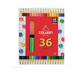 COLLEEN/コーリン鉛筆復刻！787六角 18本36色！紙箱入り色鉛筆！