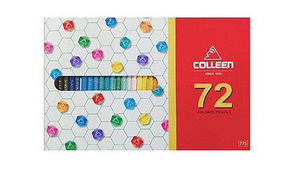 COLLEEN/コーリン鉛筆復刻！775六角 72色！紙箱入り色鉛筆！