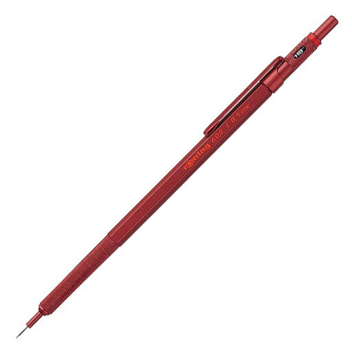 ★ROTRING/ロットリング 600！メカニカルペンシル 0.5mm！マダ—レッド★