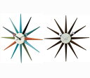 George Nelson/ジョージ・ネルソン Sunburst Wall Clock/サンバースト・クロック (GN396C/GN396WB)【こちらの商品は...