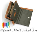 マイウォリット(Mywalit) ミドルウォレット(Middle Wallet) 二つ折り財布 全3色 MY1175(4)