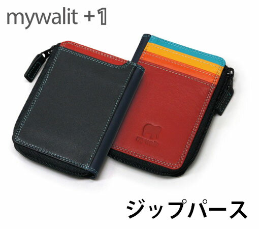 マイウォリット ジップパース イタリア製カーフスキン mywalit PLUS-1 Zip Purse Card Holder MY145641