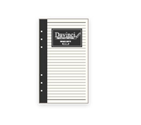 ダ・ヴィンチリフィル（Davinci Refill）☆ 聖書サイズ ★メモ帳ノート（5.0mm罫）★DR281