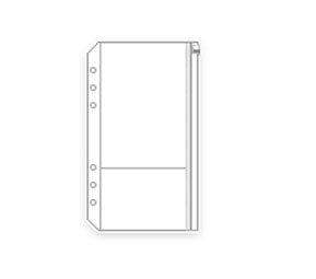 ダ・ヴィンチリフィル（Davinci Refill）☆ 聖書サイズ ★ファスナーポケット（引き手付）★DR313