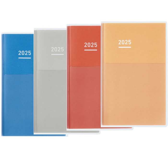 コクヨ ジブン手帳2025 （DIARY）DAYs デイズA5スリム 全4色 ニ-JD1B-25(B,M,R,Y)のサムネイル