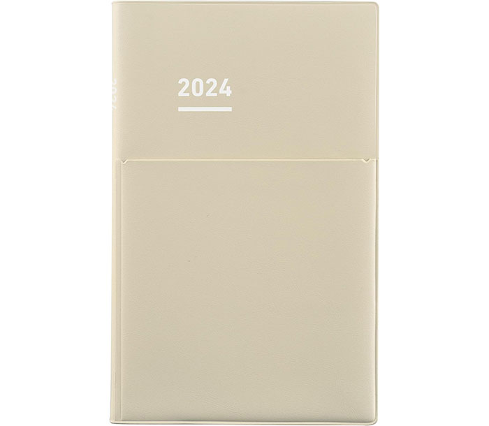 コクヨ 手帳 2024年 スケジュール帳 ジブン手帳 Biz mini Spring マンスリー ウィークリー B6 スリム ライトベージュ ニ-JBM1LS-244 2024年 3月始まり