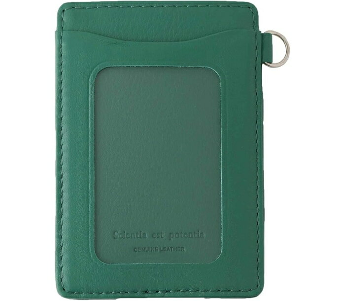 スリップオン　ノワール 単パスケース 2枚ひと組で生活がスマートになる両面ポケットのパスケース　サパン　NSL-1801SPN