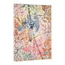 ペーパーブランクス(Paperblanks)2026 年度版ダイアリー ハードカバー ミディ アネモネ DJ1210-9