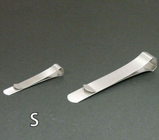 【5個セット】 ステンレスクラスプS シンプルなステンレス製のクラスプです スリップオン/SLIP-ON