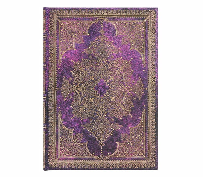 Paperblanks / ペーパーブランクス ノート ハードカバー 冬至の星　ビジュ ミディ B6 罫線 PB9375-6