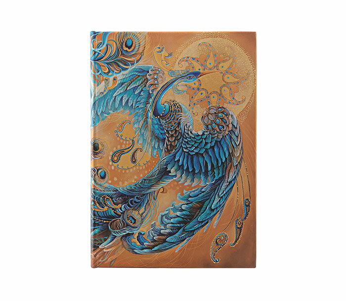 Paperblanks / ペーパーブランクス ノート ハードカバー 空の鳥 ミディ B6 罫線 PB9686-3