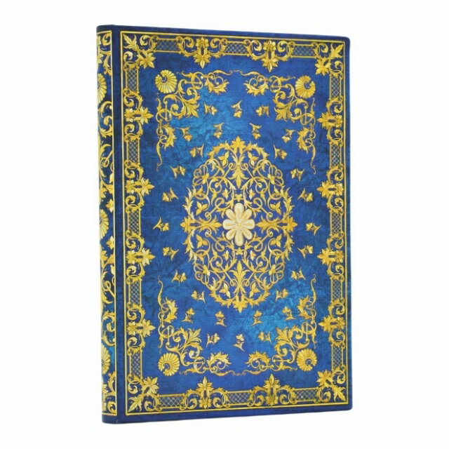 Paperblanks / ペーパーブランクス ノート ハードカバー / 「シルクスカイ」 ガイディングスターA6 ミニ 罫線 PB1345-8