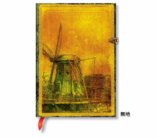 ペーパーブランクス ミディサイズノートブック レンブラント没後350年 無地(H31年5月新発売)PB5423-8