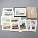 ジクレー版画 『 季節の風景 』 10点揃え 宮本秋風 豪華木製額つき 絵画 直筆サイン 富士山 名画 春夏秋冬 五重塔 桜 巨匠 通販 販売 プレゼント ギフ...