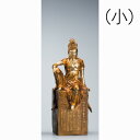 仏像『 般若心経 自在観音 』(小) ブロンズ像 鄭碩希 純金箔手彩色 細密彫刻 開運 通販 販売