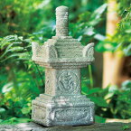 『 宝篋印塔 』 庭置 仏塔 真壁 御影石 伝統工芸士 加藤幸彦 石彫刻 仏像 石仏 通販 販売