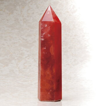 天然 赤水晶 『 オベリスク 』 高さ50cm 重さ10kg 守護石 オフィス 玄関 リビング 置物 オブジェ 石柱 通販 販売 プレゼント お祝い