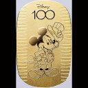 純金 ディズニー 正規品 Disney監修『ディズニー100純金小判』大 保証書付き Disney 専用桐箱入り K24 通販 販売 プレゼント ギフト お祝い