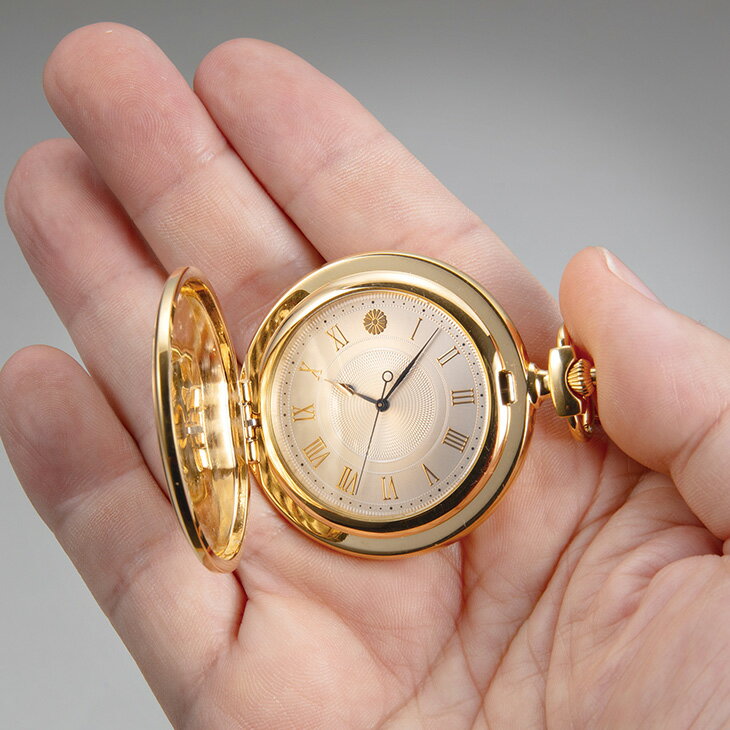 土方義和　細密彫金『天皇皇后両陛下御成婚三十周年記念　懐中時計』国産 クォーツ セイコー 時計 懐中時計 通販 販売 プレゼント ギフト お祝い