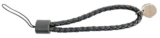 ボッテガヴェネタ 携帯ストラップ グレー レザー 編み込みレザー BOTTEGA VENETA メンズ レディース 【中古】 ボッテガヴェネタ 携帯ストラップ グレー レザー 編み込みレザー BOTTEGA VENETA メンズ レディース 【中古】