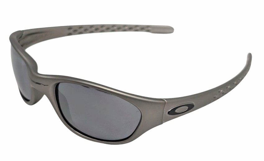 新品同様 オークリー サングラス FIVE ファイブ ガンメタリック グレーメタリック 廃盤品 メンズ レディース 男女兼用 OAKLEY アイウェア 【中古】