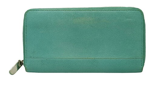 ティファニー ラウンドファスナー 長財布 TIFFANY レディース メンズ レザー ティファニーブルー 財布 【中古】 ティファニー ラウンドファスナー 長財布 TIFFANY レディース メンズ レザー ティファニーブルー 財布 【中古】
