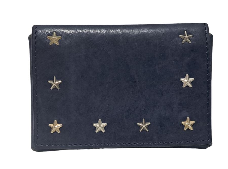 Jimmy Chooネイビー 星型スタッズ 名刺入れ 楽天市場】JIMMY CHOO(カラーネイビー)(名刺入れ|財布