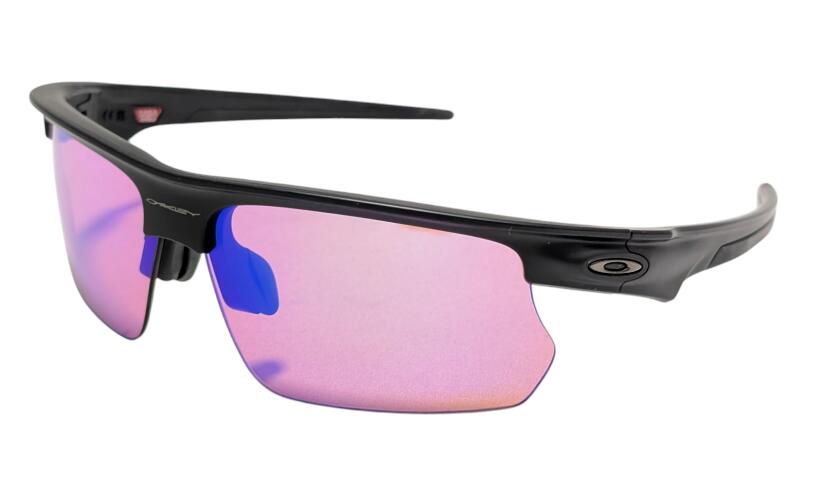 新品同様 オークリー サングラス バイスファエラ OO9400-0668 Bisphaera PRIZM レンズ マットブラック 黒 OAKLEY GOLF ゴルフ スポーツサングラス 【中古】