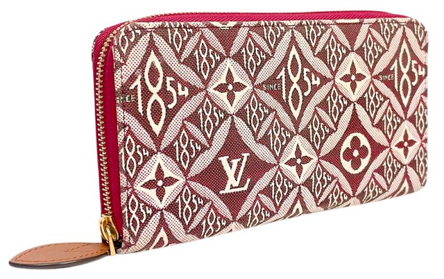 ルイヴィトン 長財布 ジッピーウォレット M69994 モノグラム ジャガード モノグラムジャガード 財布 Since1854 LV ヴィトン ビトン 美品 ボルドー ルイビトン LOUIS VUITTON メンズ レディース 【中古】