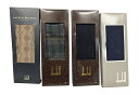 未使用 dunhill ダンヒル 靴下 4足セット 25.0cm メンズ ソックス 服飾小物 紳士用 ビジネスソックス ワンポイント刺繍 ネイビー ブラック 黒...