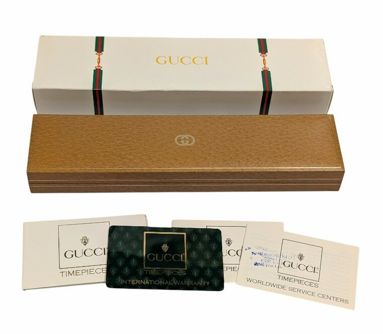 グッチ 箱 ケース 時計用 時計ケース GUCCI BOX 空箱 ボックス アンティーク ヴィンテージ 【中古】