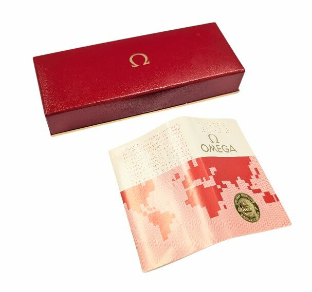 オメガ 時計用 純正 アンティーク ヴィンテージ BOX 箱 箱のみ 空箱 時計ケース 時計収納 ボックス OMEGA 【中古】