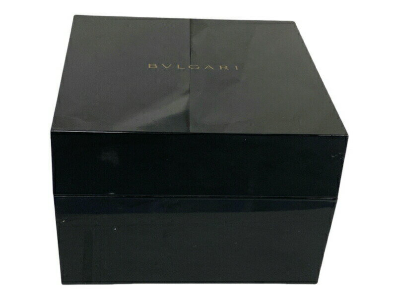 ブルガリ ケース 箱 新しめ　時計用 付属品のみ　BOX ボックス　冊子類　空箱　時計ケース　BVLGARI　空き箱 化粧箱 【中古】