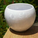 京焼 清水焼 花結晶お茶呑み茶碗 白単品 陶あん
